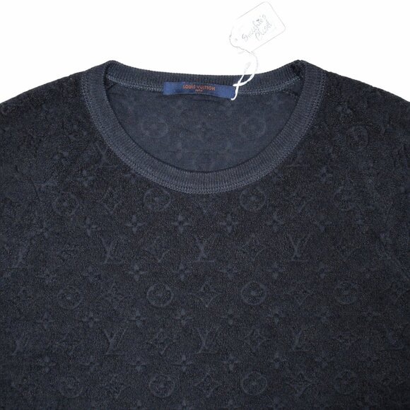 Louis Vuitton Other - Louis Vuitton Silk Blend Jacquard Monogram Tee | Size 4L/US 3XL